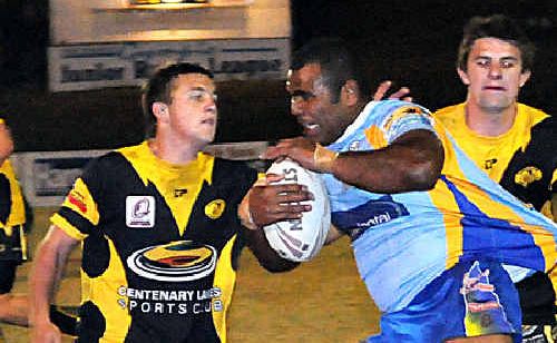 Josh Koroboiliu heads upfield for the Gympie Devils in their win against the Caboolture Snakes at the weekend. The Devils are serious contenders for the minor premiership. Josh Koroboiliu heads upfield for the Gympie Devils in their win against the Caboolture Snakes at the weekend. The Devils are serious contenders for the minor premiership.